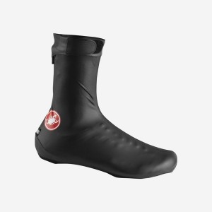 Castelli PIOGGERELLA Cipőhuzatok Férfi Fekete | QRFWTSD-47