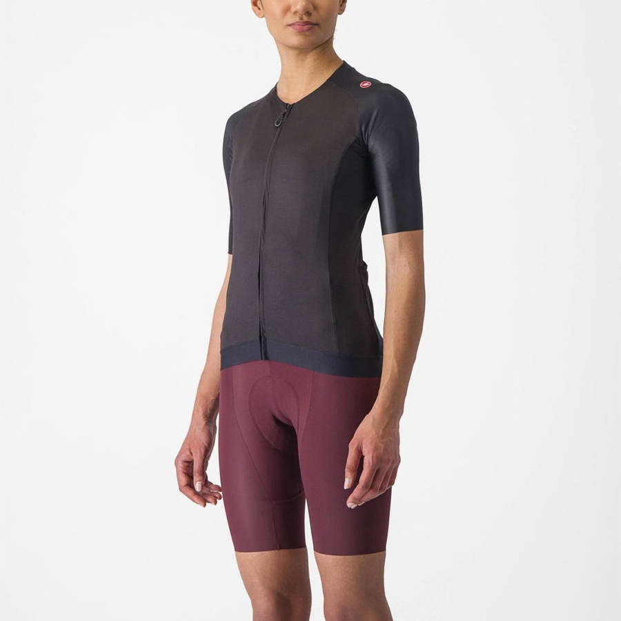 Castelli AERO PRO 7.0 W Mez Női Fekete | DWXTKZP-47