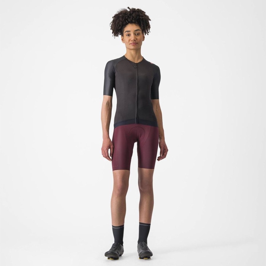 Castelli AERO PRO 7.0 W Mez Női Fekete | DWXTKZP-47