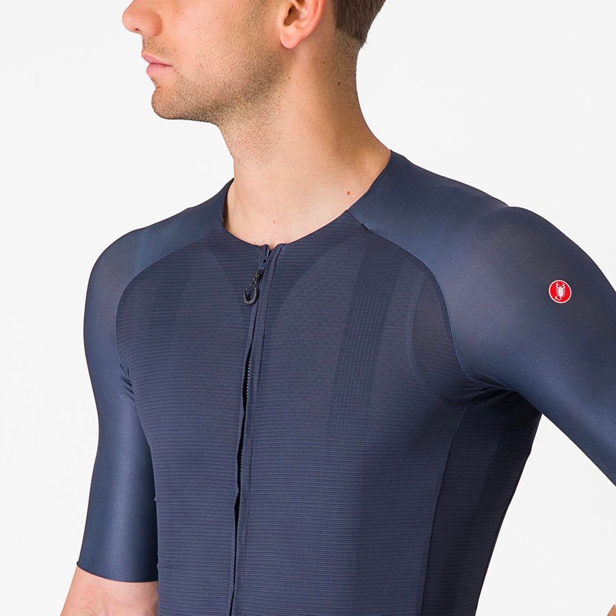 Castelli AERO RACE 7.0 Mez Férfi Kék | RKAUGHE-18