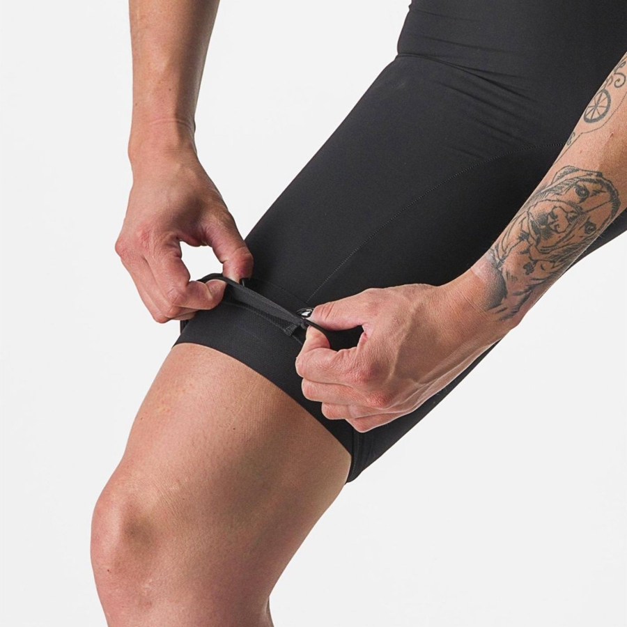 Castelli ELITE W SWIM SKIN Öltönyök Női Fekete | GKWDXNY-59
