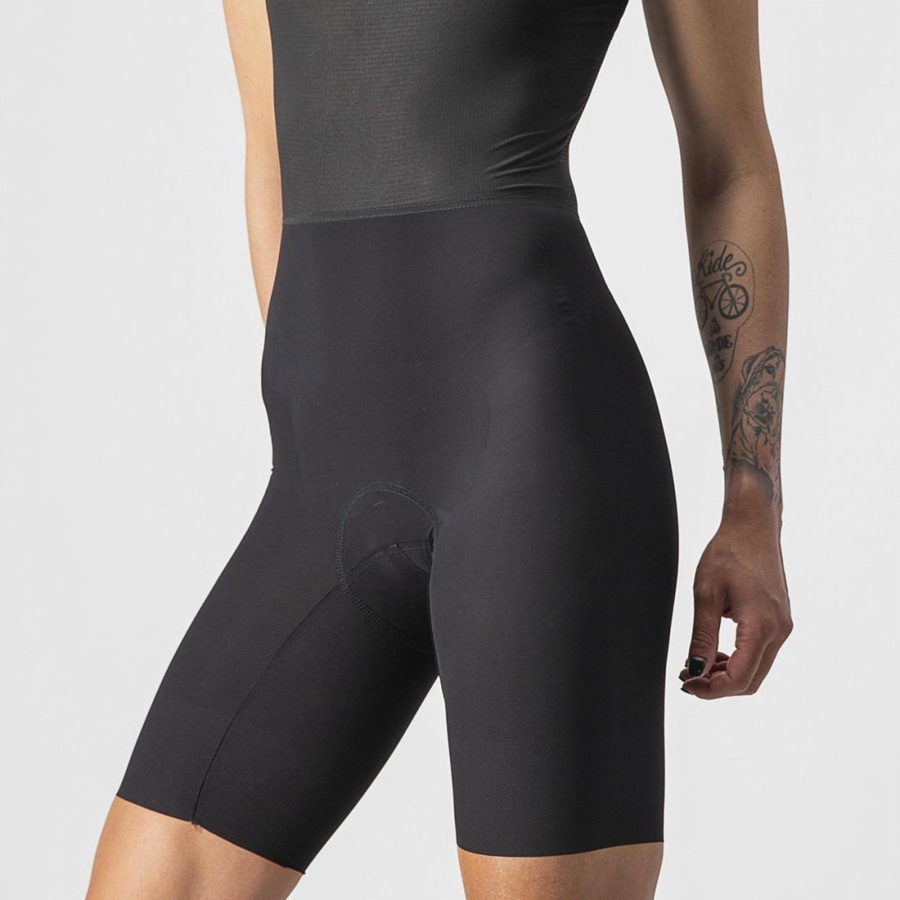 Castelli ELITE W Speedsuit Női Fekete | MNDYIVA-94