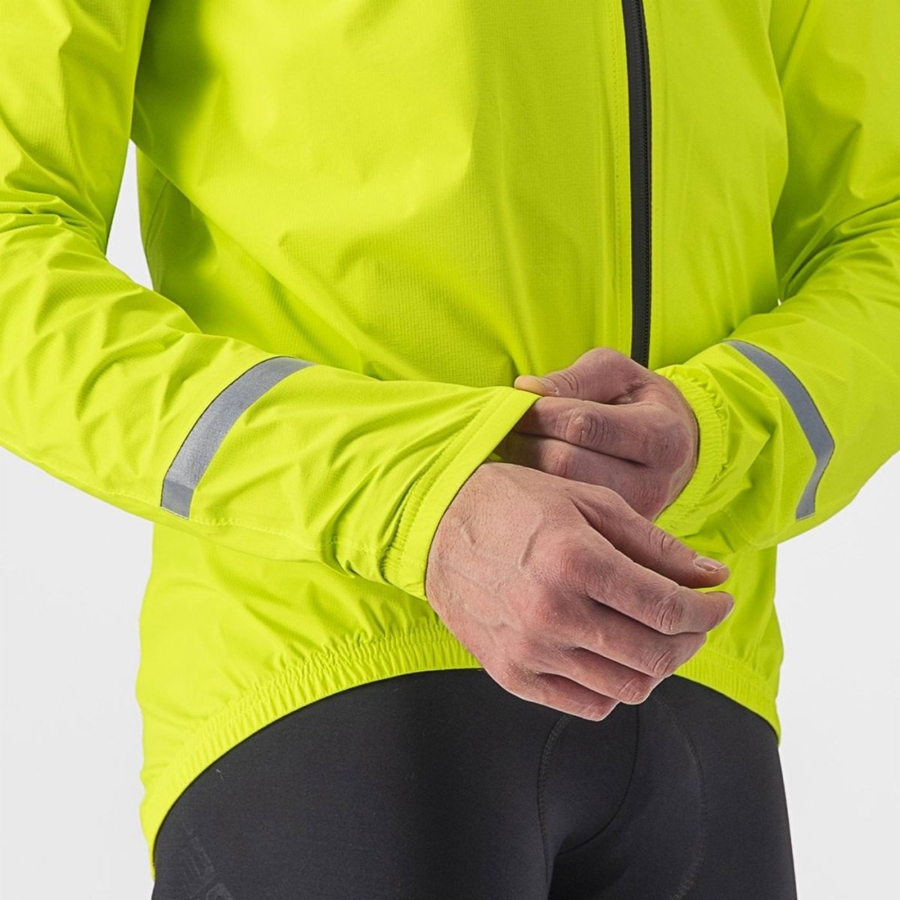 Castelli EMERGENCY 2 RAIN Védelem Férfi Világos Zöld | FPDYLVE-52