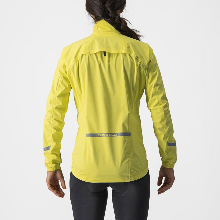 Castelli EMERGENCY 2 W RAIN Védelem Női Sárga | LNEMGKH-38