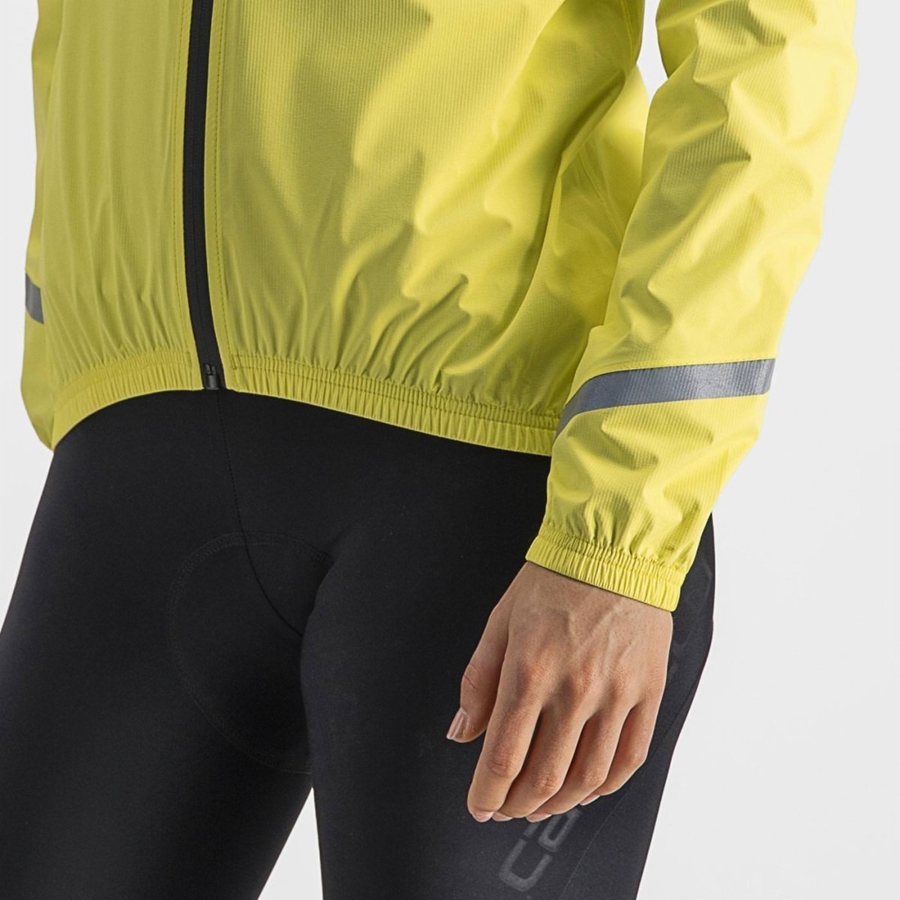 Castelli EMERGENCY 2 W RAIN Védelem Női Sárga | LNEMGKH-38