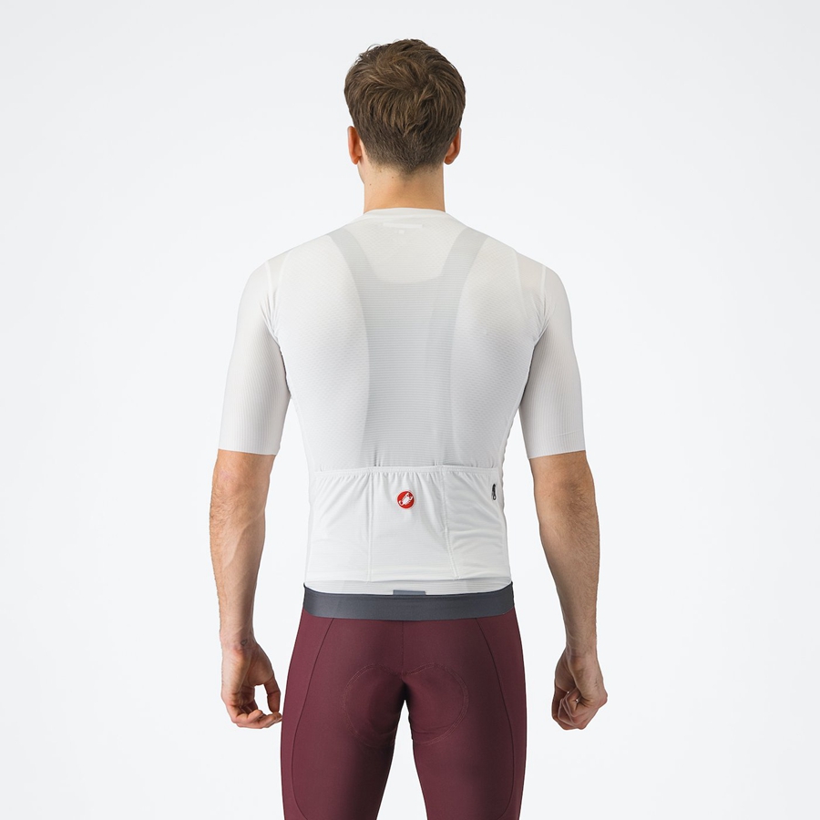 Castelli ESPRESSO Mez Férfi Fehér Sötétszürke | JUGDMEK-30