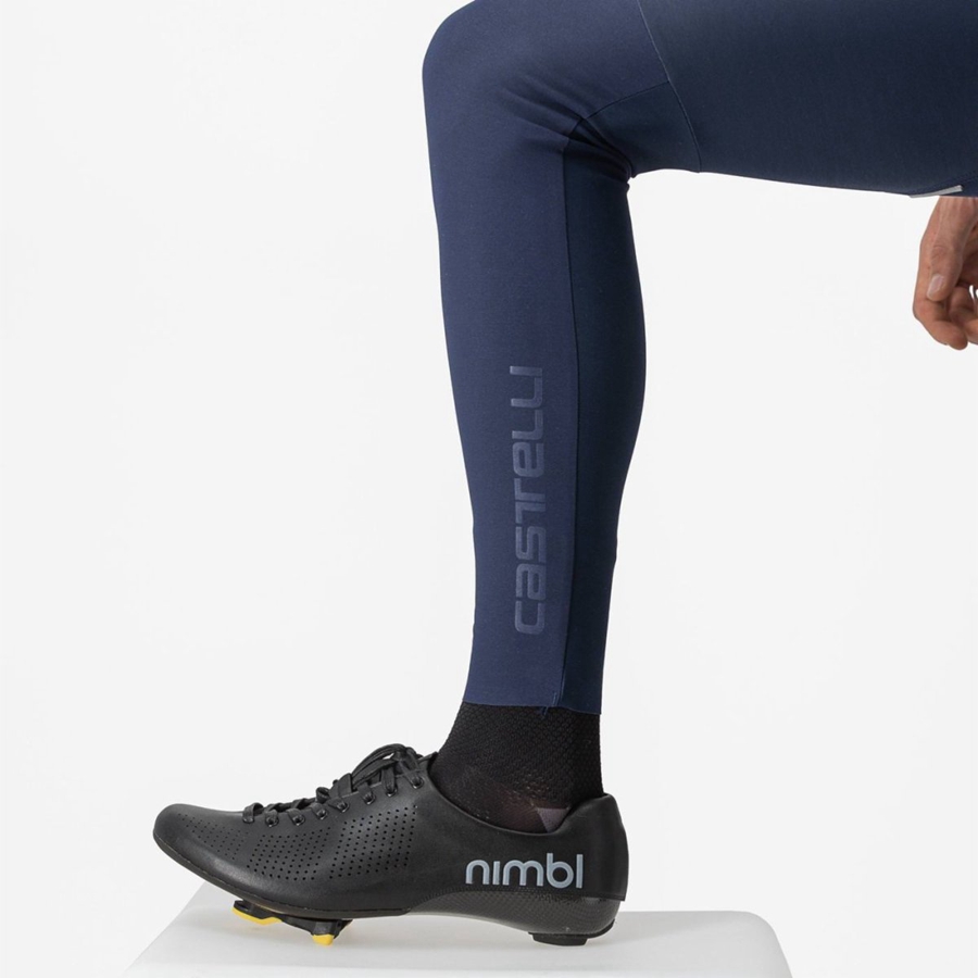 Castelli FREE AERO RC Harisnya Bib-vel Férfi Kék | LJNRPYS-96