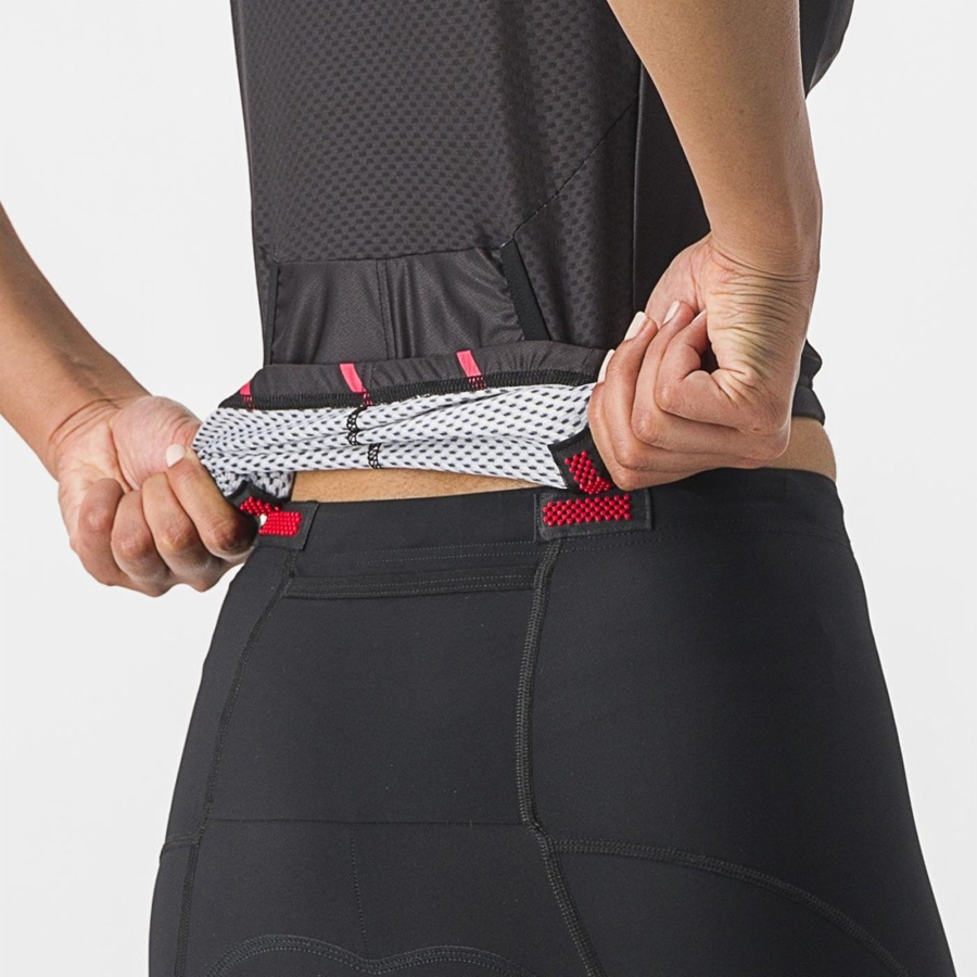 Castelli FREE SPEED 2 W RACE TOP Öltönyök Női Fekete | FWBPXCL-16