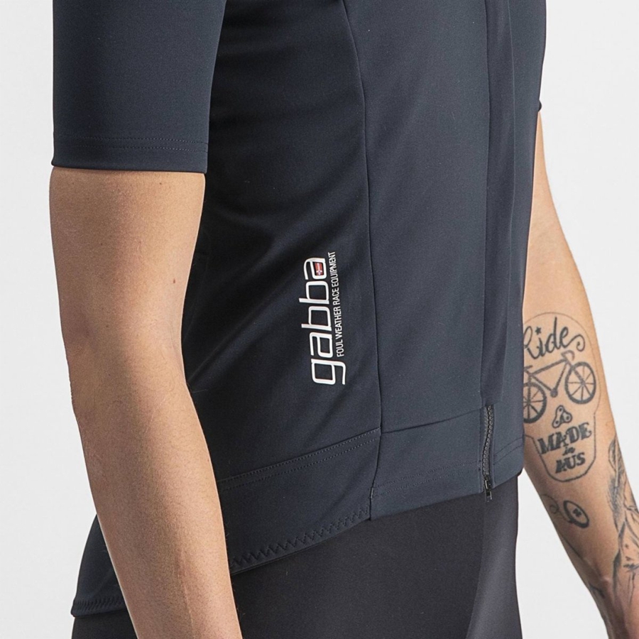 Castelli GABBA RoS 2 W Kabát Női Fekete Fekete | CKHLTXQ-72