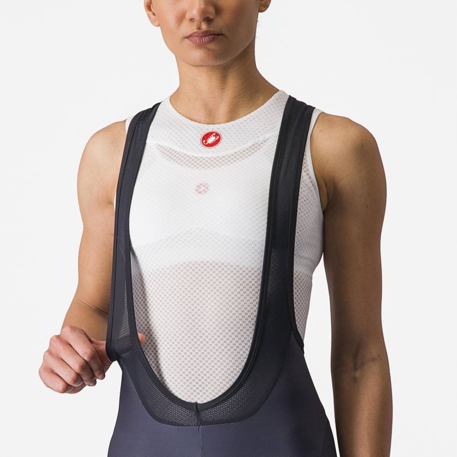 Castelli PRIMA Rövidnadrág Bib-vel Női Fekete | FHGEARM-78