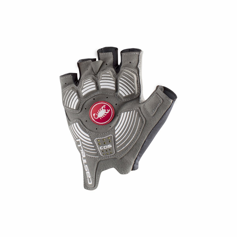 Castelli ROSSO CORSA 2 W Kesztyű Női Fehér | YXLTZJD-05