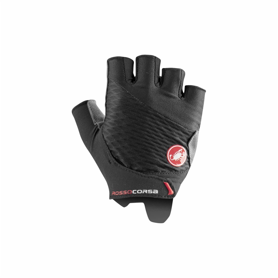 Castelli ROSSO CORSA 2 W Kesztyű Női Fekete | ETXMFDU-58