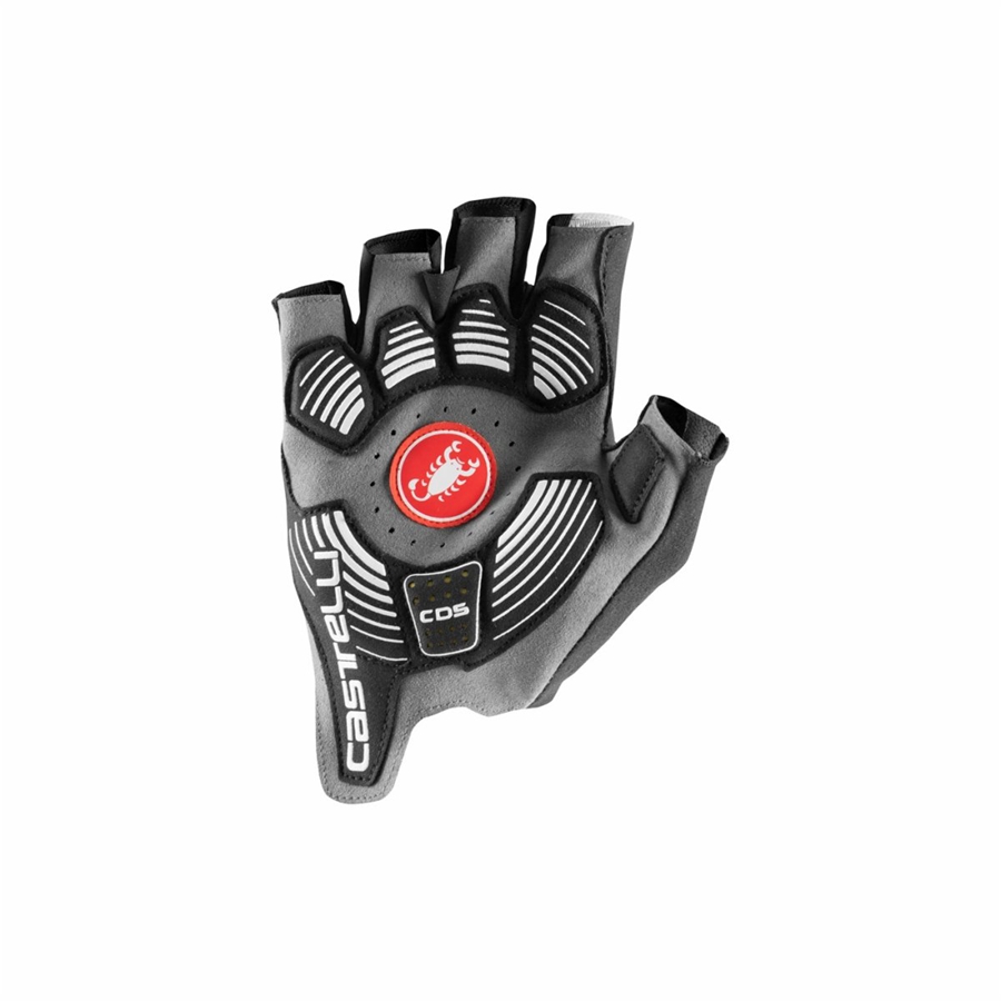 Castelli ROSSO CORSA PRO V Kesztyű Férfi Fehér | ANHVTSE-43
