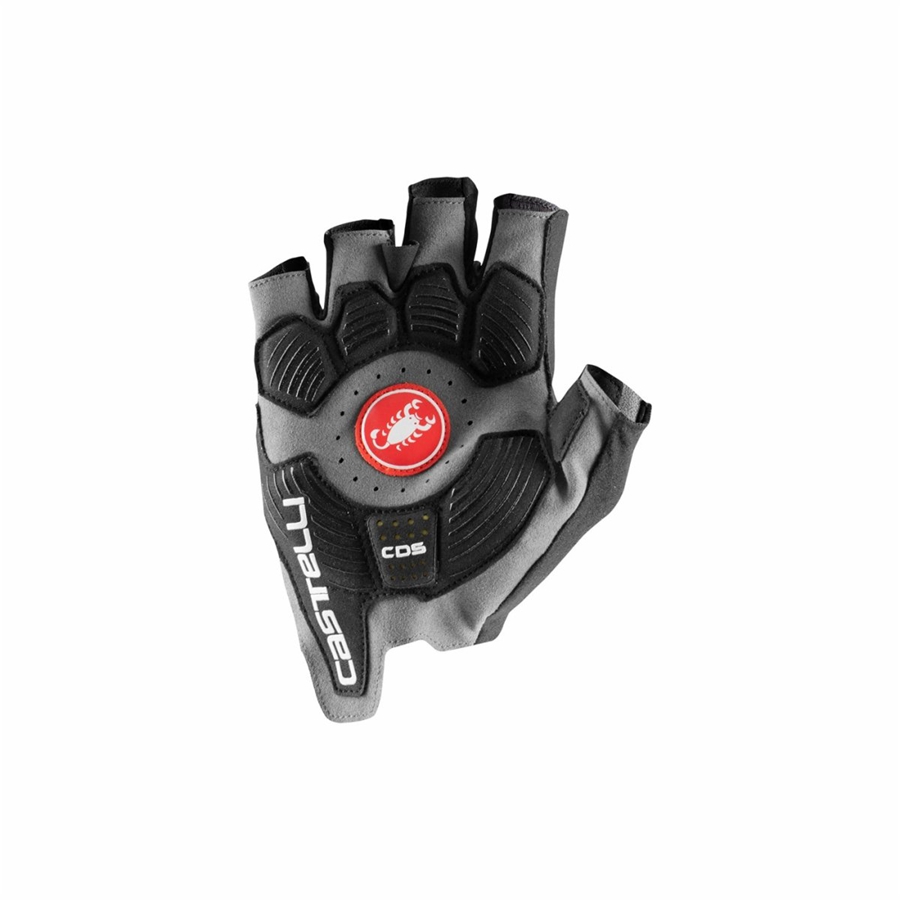 Castelli ROSSO CORSA PRO V Kesztyű Férfi Sötétszürke | BFAHCEN-81