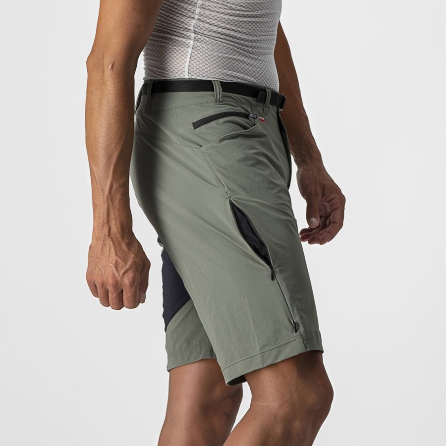 Castelli UNLIMITED TRAILGY Rövidnadrág Férfi Szürke | KRFXCTU-63