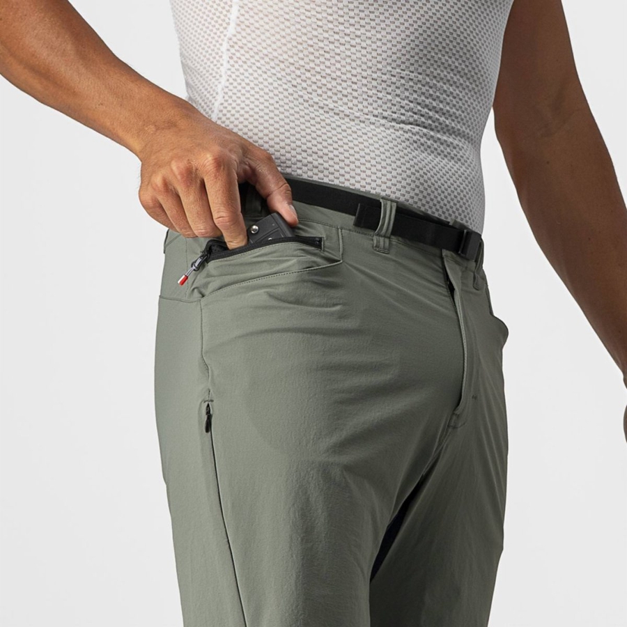 Castelli UNLIMITED TRAILGY Rövidnadrág Férfi Szürke | KRFXCTU-63